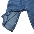 画像3: BABY　GAP　オールインワン　ロングパンツ　80　デニム (3)