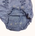 画像3: OLD NAVY　夏ショートオール　80　ダンガリー　女の子　 (3)