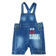画像1: e.a.B (エーアーベー)　サロペットデニム　オーバーオール　80 (1)