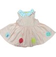 画像1: F・O・インターナショナル　LITTLE SUNNY　ノースリーブワンピース　サーモンピンク　80 (1)