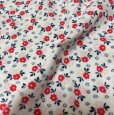 画像3: BABY　GAP　半袖　Tシャツ　カットソー　レトロ花柄　白　赤　90 (3)