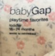 画像4: BABY　GAP　半袖　Tシャツ　カットソー　レトロ花柄　白　赤　90 (4)