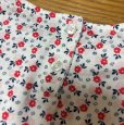 画像5: BABY　GAP　半袖　Tシャツ　カットソー　レトロ花柄　白　赤　90 (5)