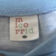 画像4: しまむら micorrid（ミコリッド）半袖Tシャツ　青　白　タイダイ　100 (4)
