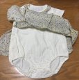 画像4: こどもの森　スカート付き　カバーオール　女の子　80　花柄　白 (4)