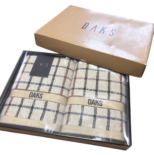 画像1: DAKS　フェイスタオル　2枚セット　ギブトタオルセット (1)