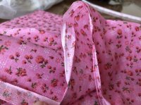 画像3: プリント布地 花柄 フラワープリント コットン 綿 ピンク 幅150×300