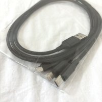 画像1: USB充電ケーブル 3in1　ブラック