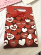 画像2: バレンタイン　ラッピング　ハンディバッグ紙袋　9枚セット (2)