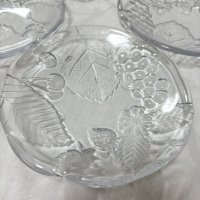 画像2: SOGA JAPAN　食器　曽我ガラス　ガラス製プレート　皿　デザート皿　５枚セット