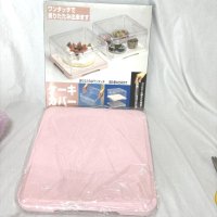 画像1: 蝶プラ工業 ケーキカバー ピンク