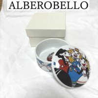 画像1: ALBEROBELLO　アルベロベロ　ブタさん　陶器製　小物入れ　蓋つき