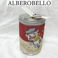 画像1: ALBEROBELLO　アルベロベロ ブタさん　缶型ポーチ　ペンケース 　ポップコーン