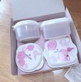 画像2: マリクレール　タッパー　4個セット　ピンク　食品保存容器 (2)