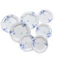 画像1: noritake ノリタケ　クラフトーン　モーニングソング　八角形　大皿　ケーキ皿　セット (1)