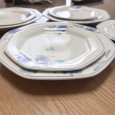 画像2: noritake ノリタケ　クラフトーン　モーニングソング　八角形　大皿　ケーキ皿　セット (2)