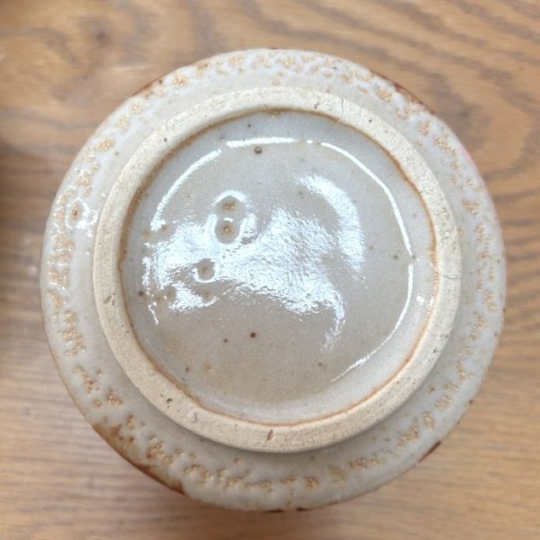 画像6: 志野焼　美濃焼　木蓋付き　炊き込みご飯　飯鉢　4個セット　1個おまけ (6)