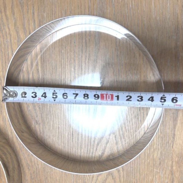 画像5: 製菓道具　セルクル型　3個セット　丸　15cm×3cm　18-8ST　タイガークラウン　ケーキランド (5)