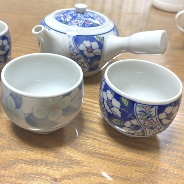 画像2: 来客用　急須　湯飲み16個　セット　事務所　接客　葬儀 (2)