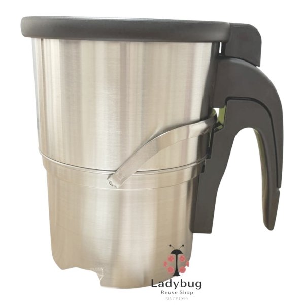 画像2: ダスキン　オイルポット　天ぷら油ろ過器 油っくりんナイス　フィルター2個付き　 (2)