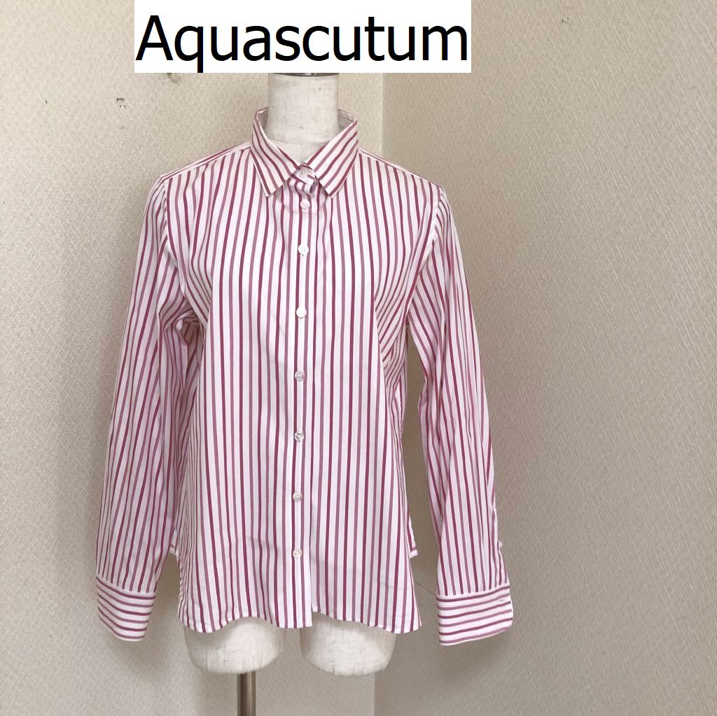 ワイシャツ 白 Aquascutum - スーツ