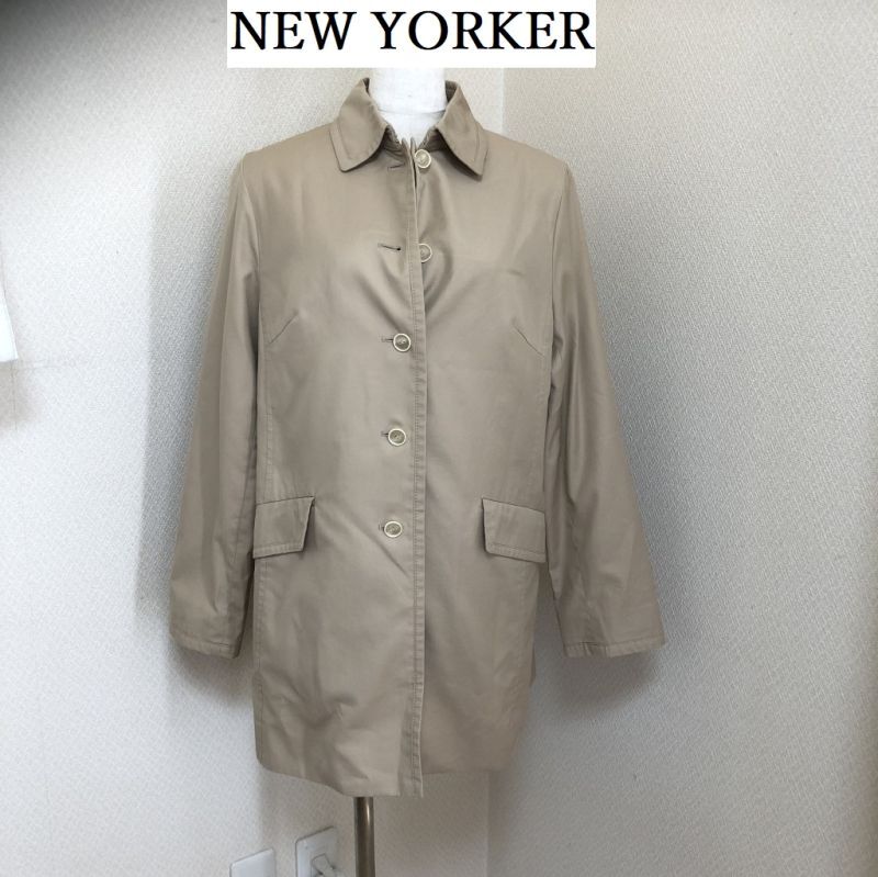 ニューヨーカー NEW YORKER ベーシック Aライン スプリングコート