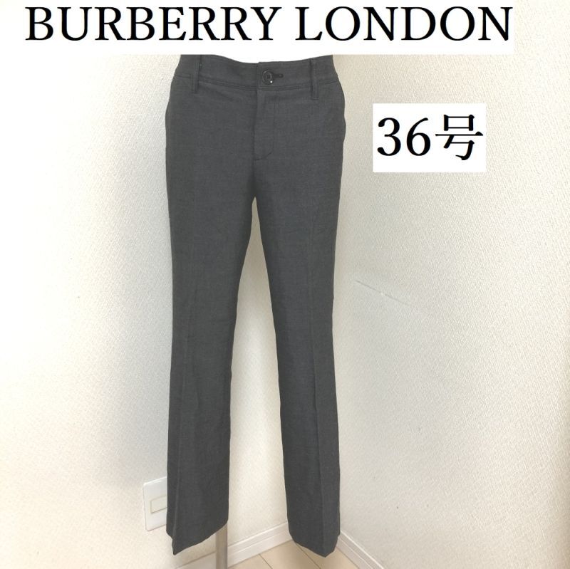 BURBERRY LONDON バーバーリーロンドン スラックス パンツ ズボン - パンツ