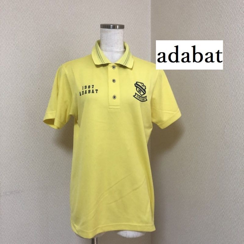 【美品】アダバット　adabat ポロシャツ  サイズ 40 レディース