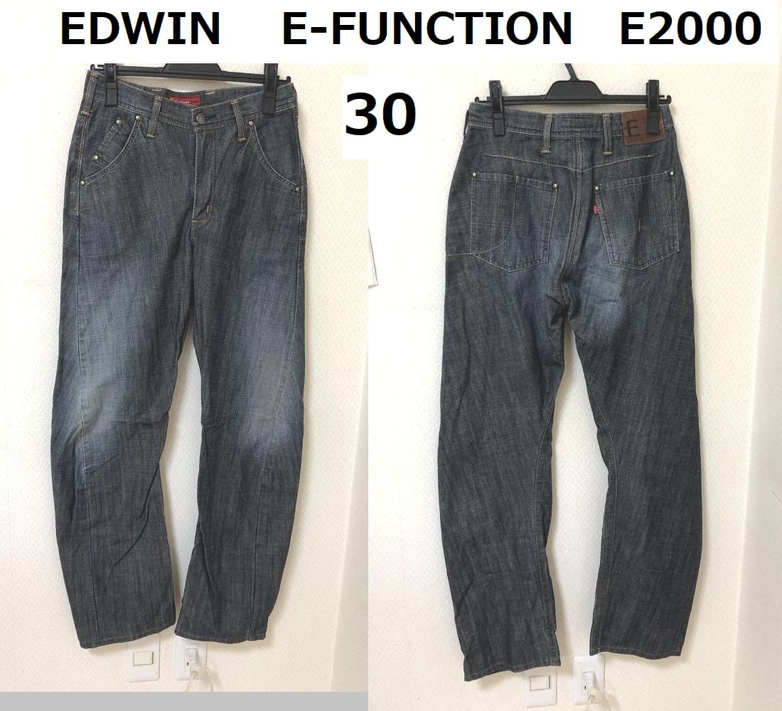 EDWIN E-FUNCTION　E2000 メンズ ジーンズ 立体裁断 30　キムタク