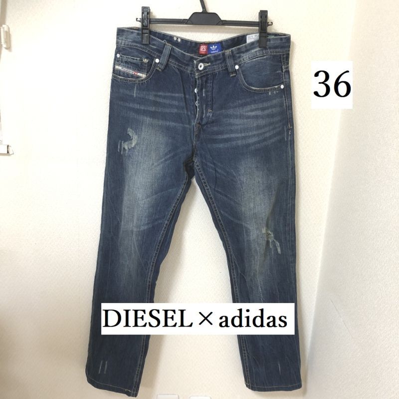 DIESEL adidas VIKER―ADデニム