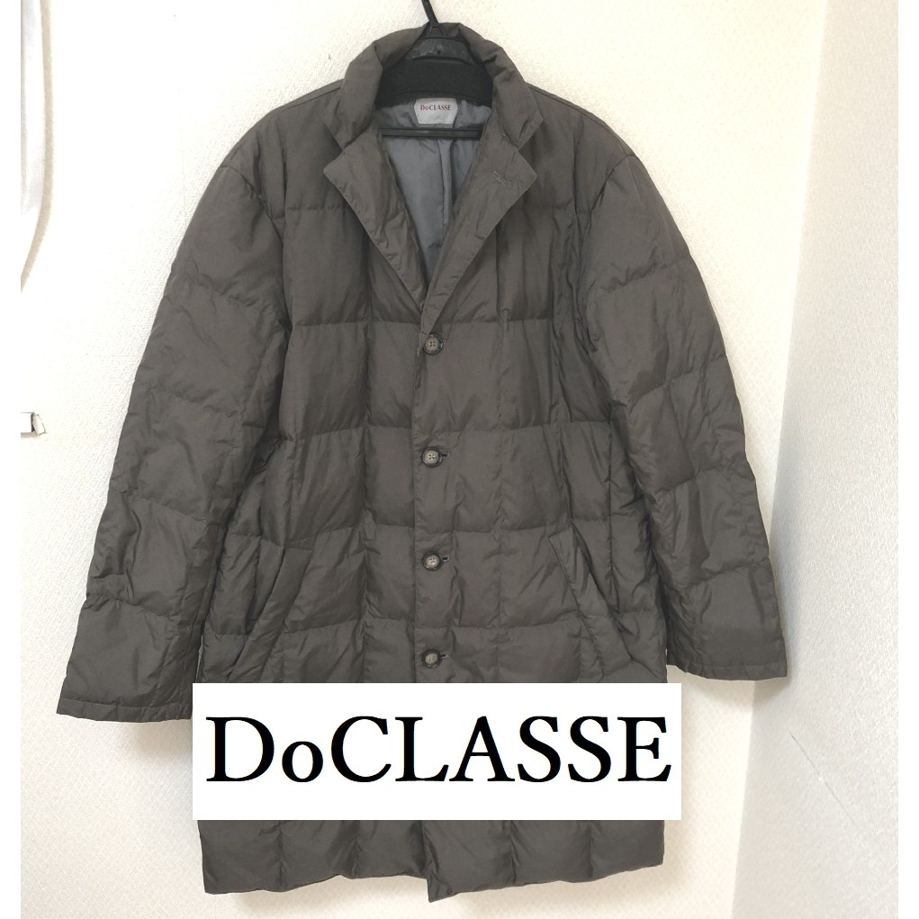 【美品】 doclasse ドゥクラッセ ダウン ロングコート ブラウン M